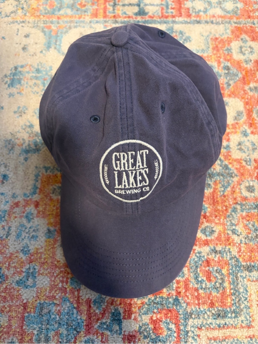 Great Lakes Cleveland blue baseball hat
